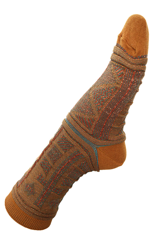 tokone lame socks "Brown Savannah”